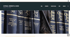 Desktop Screenshot of cmh-law.com
